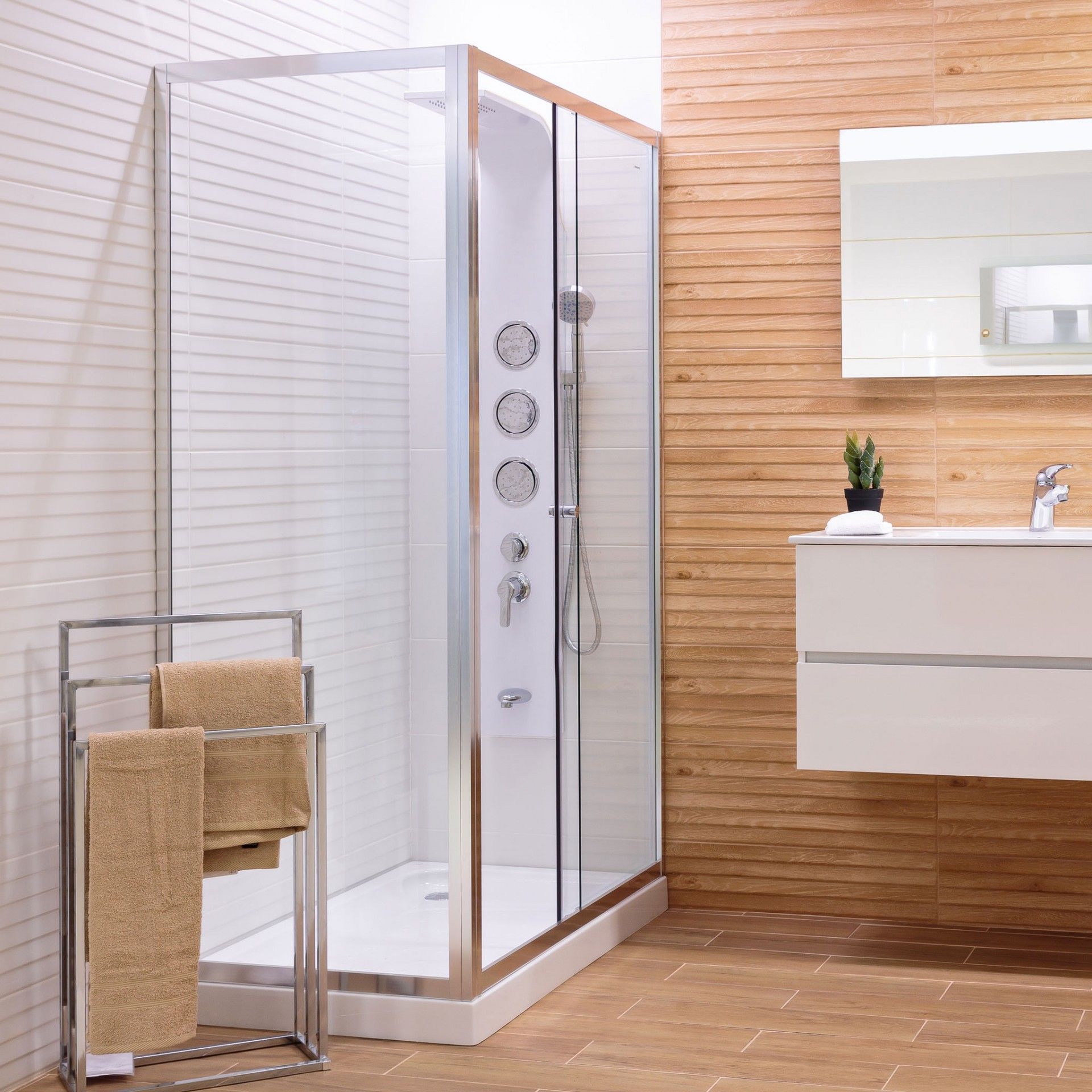 Sense Rectangular Shower Screen