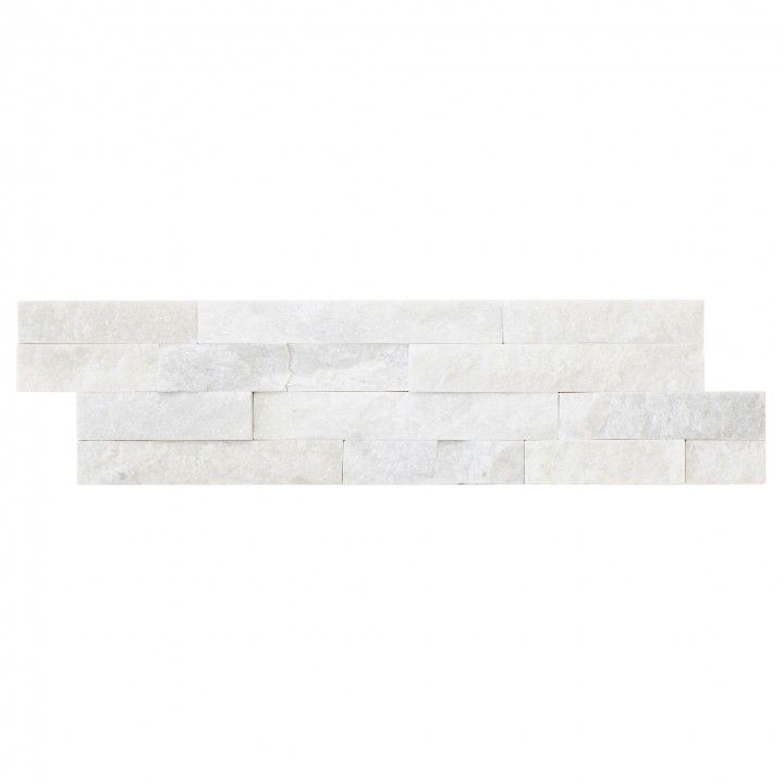 Quartzite blanc pur 15x55 Quartzite blanc pur 15x55