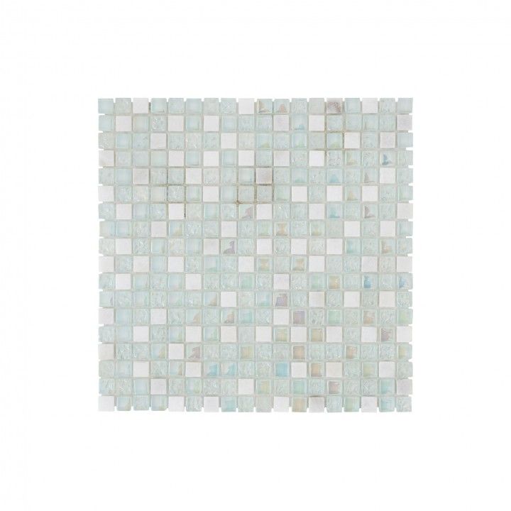 Tablette Pierre Naturelle / Verre Blanc 30x30 Tablette Pierre Naturelle / Verre Blanc 30x30