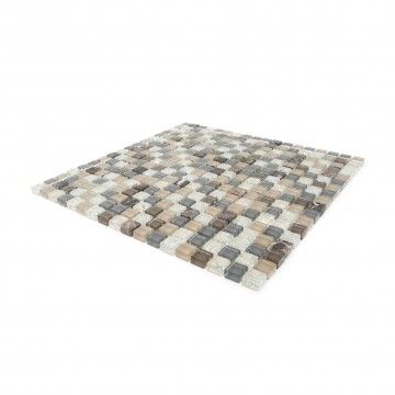 Tableta de piedra natural / vidrio marrón 30x30 Tableta de piedra natural / vidrio marrón 30x30