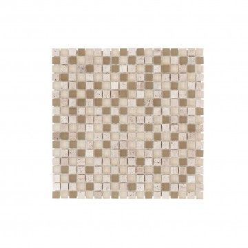 Piedra natural / Vidrio marrón claro 30x30 Piedra natural / Vidrio marrón claro 30x30