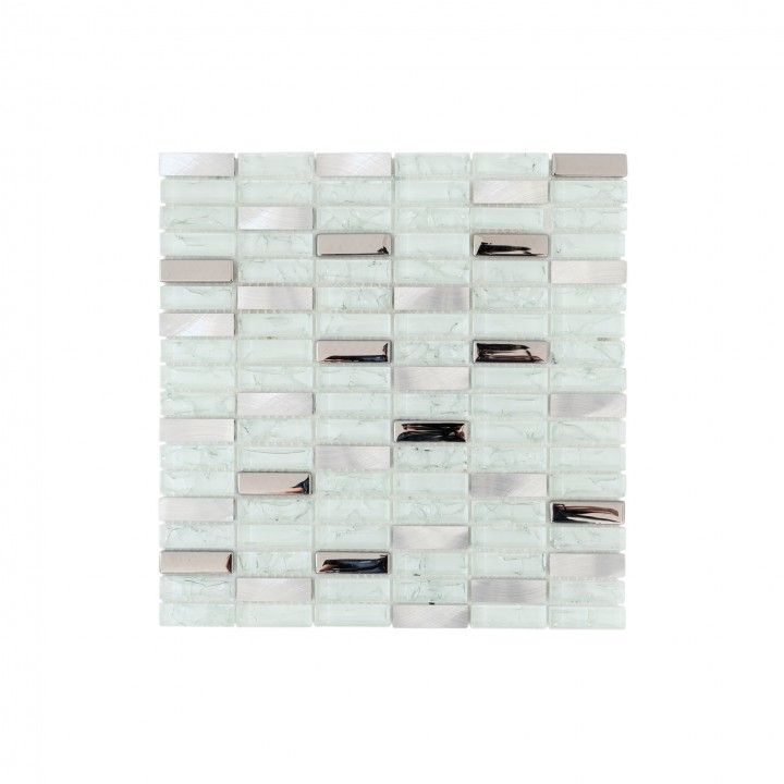Insert en verre / aluminium 30,5x30 Insert en verre / aluminium 30,5x30