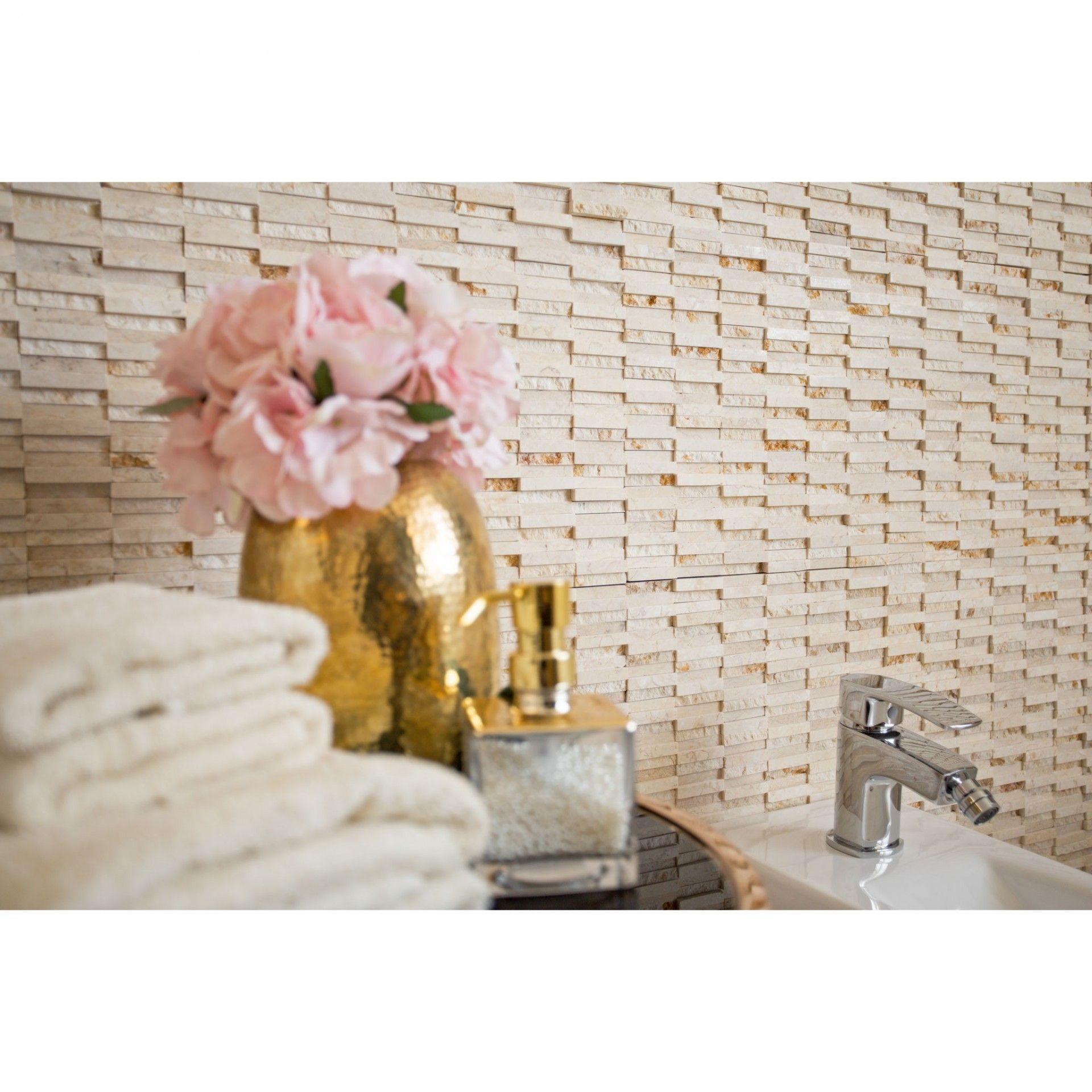 Natural Beige Stone Tile 30x30