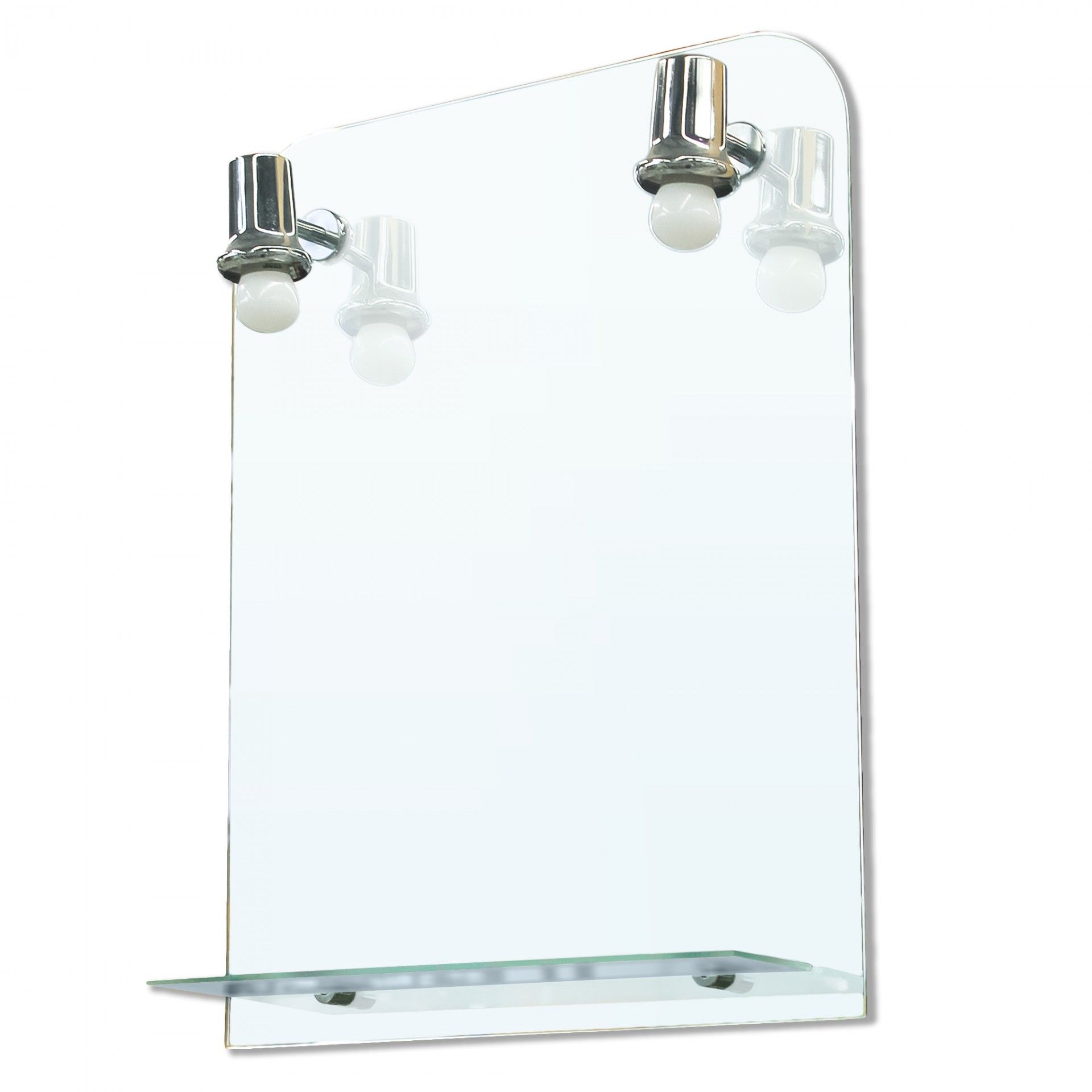 Lima Bathroom Mirror with Shelf
