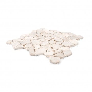 Mosaico Mármol Irregular Blanco 30x30 Mosaico Mármol Irregular Blanco 30x30