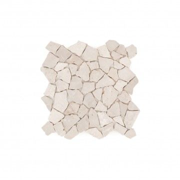 Mosaico Mármol Irregular Blanco 30x30 Mosaico Mármol Irregular Blanco 30x30
