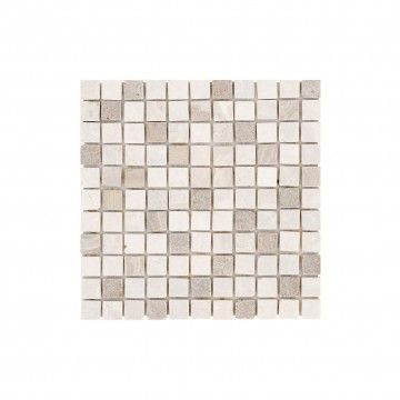 Azulejo de mármol blanco / rosa 30x30 Azulejo de mármol blanco / rosa 30x30
