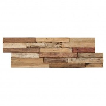 Panneau Décoratif Teck Rectangles 02 Panneau Décoratif Teck Rectangles 02