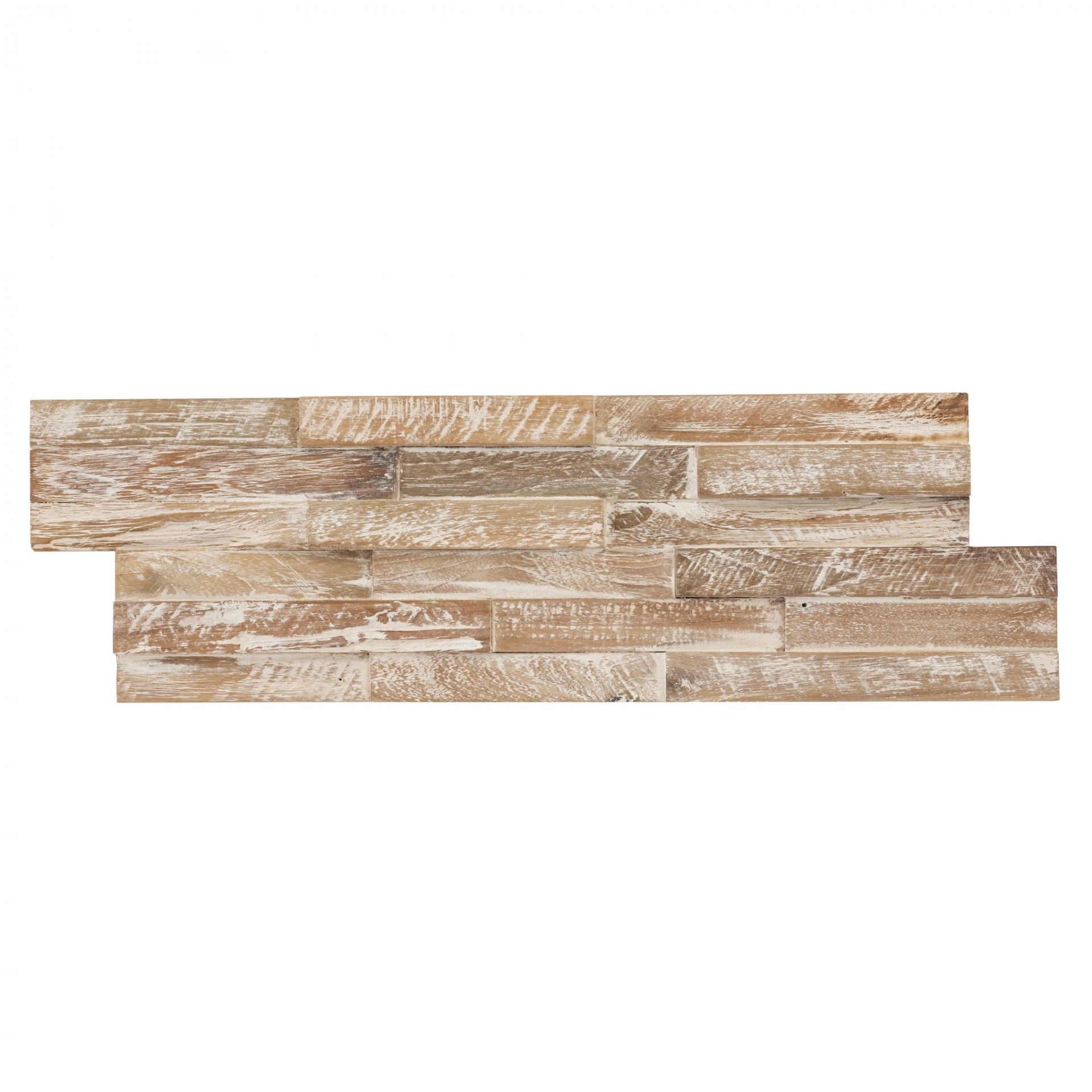 Panneau décoratif Teck Rectangles 29