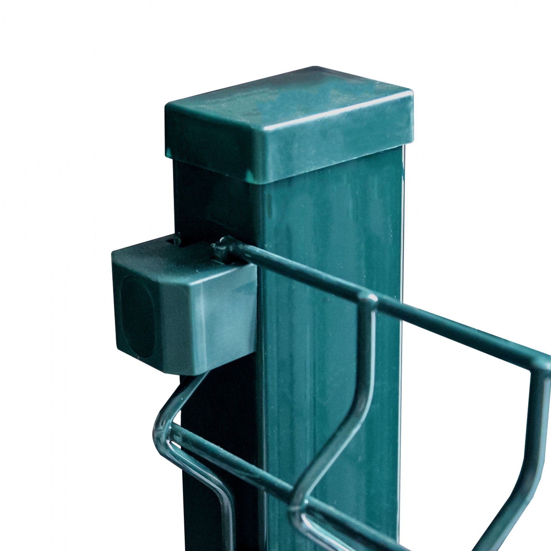 Poteau métallique avec couvercle Streightex 4x6cm