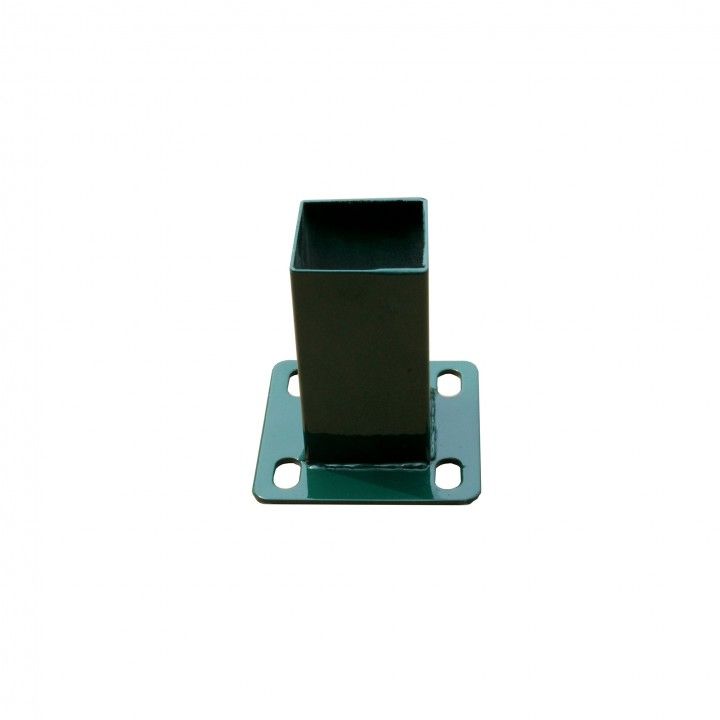 Base métallique carrée pour poteau Streightex Base métallique carrée pour poteau Streightex