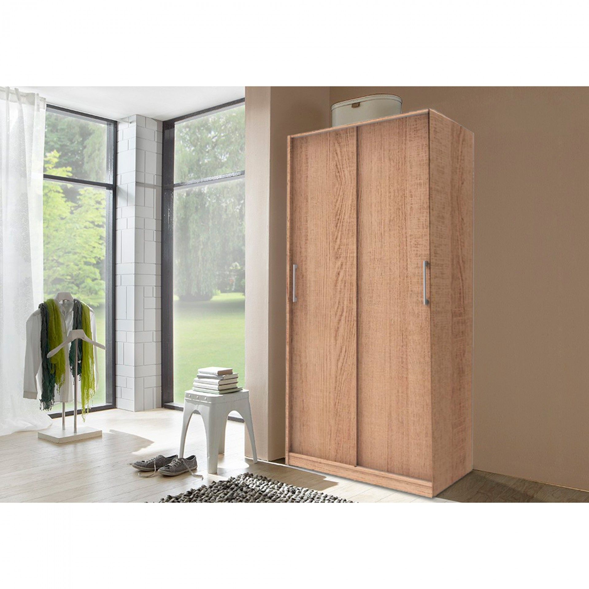 Teckno Wardrobe (2 Sliding Doors)