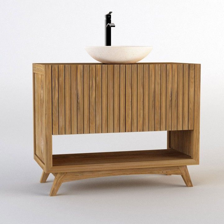 Armoire de salle de bain avec lavabo Ritan Armoire de salle de bain avec lavabo Ritan