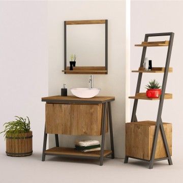 Armoire de salle de bain avec lavabo Sera Armoire de salle de bain avec lavabo Sera