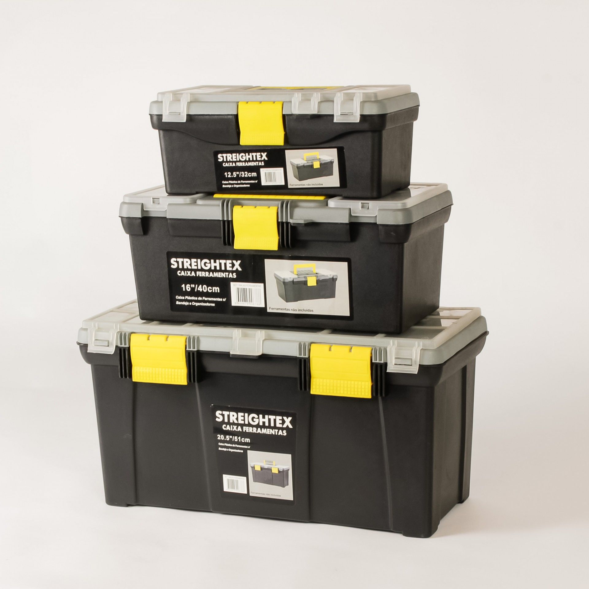 Ensemble de 3 valises à outils Streightex