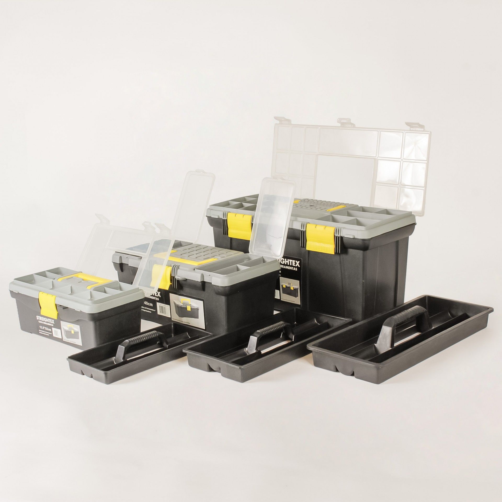 Ensemble de 3 valises à outils Streightex