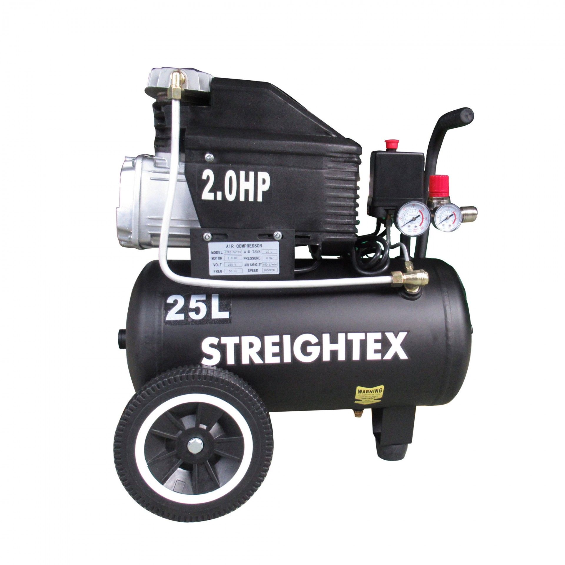 Compresseur Streightex 25L 2HP