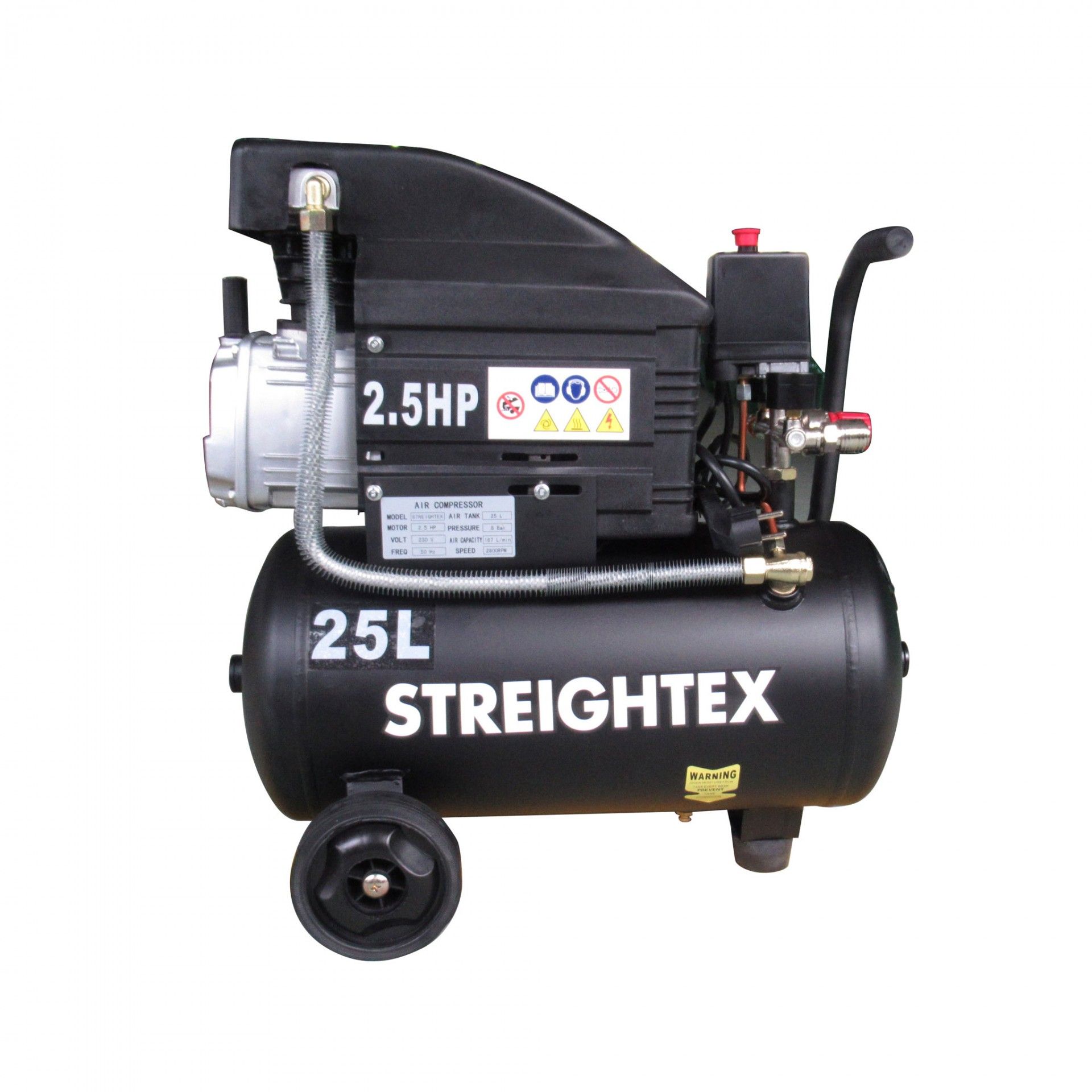 Compresseur Streightex 25L 2.5HP