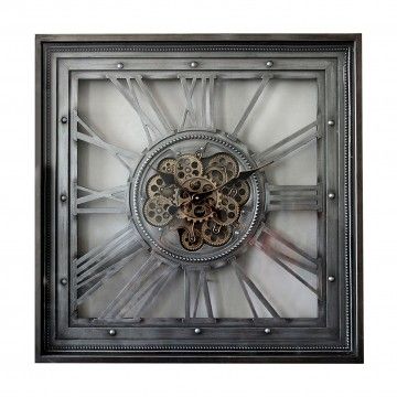 Horloge carrée vintage Horloge carrée vintage