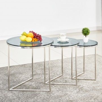 Ensemble de 3 tables Bristol