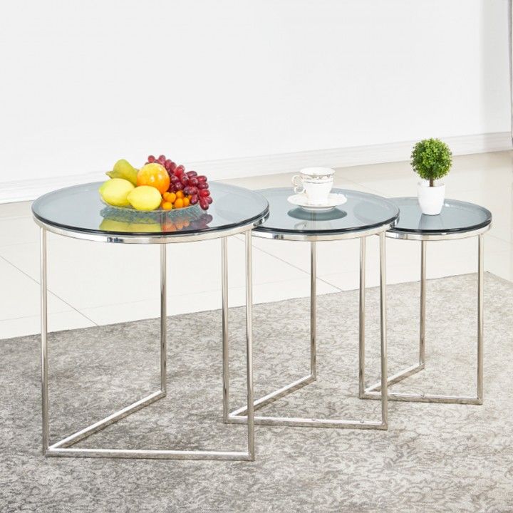 Ensemble de 3 tables Bristol
