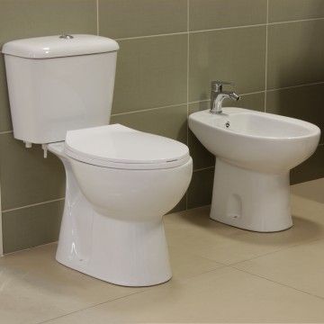 Compact Toilet with Opus Tank and Top Compact Toilet with Opus Tank and Top