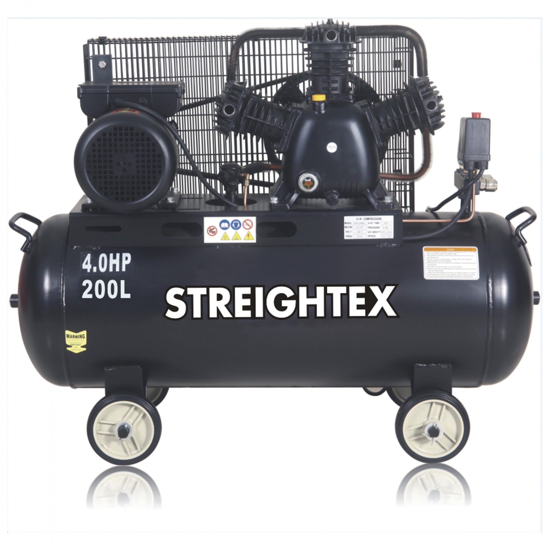 Compresseur Streightex 200L 4HP
