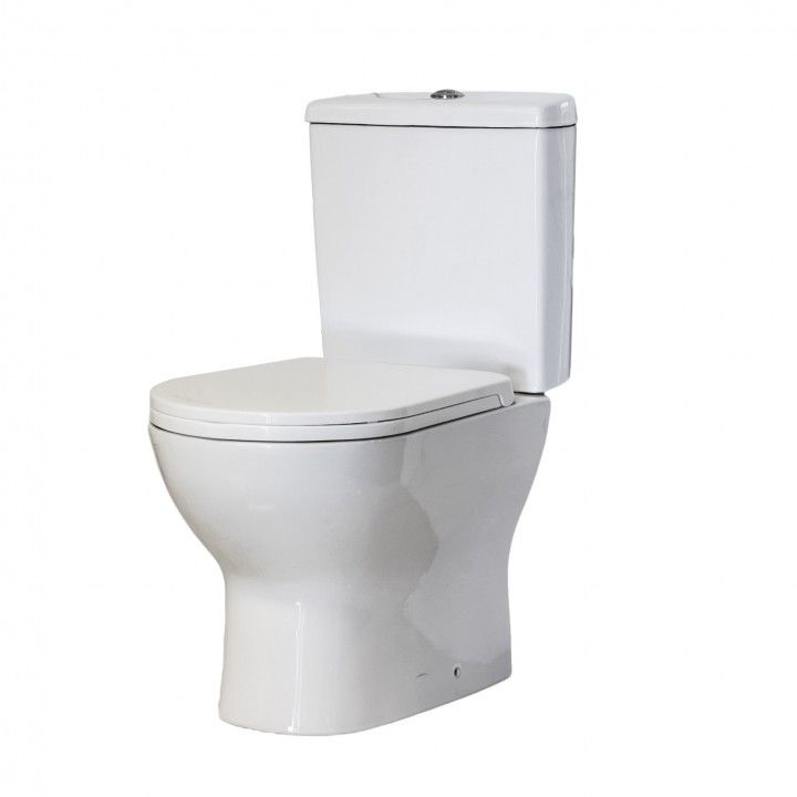 Sorrento Compact Toilet with Tank and Top Sorrento Compact Toilet with Tank and Top
