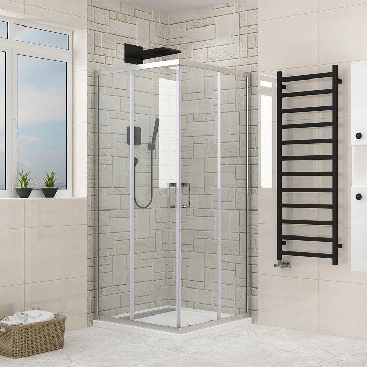 Module de douche avant Mezzo (1 fixe + 1 coulissant) Module de douche avant Mezzo (1 fixe + 1 coulissant)