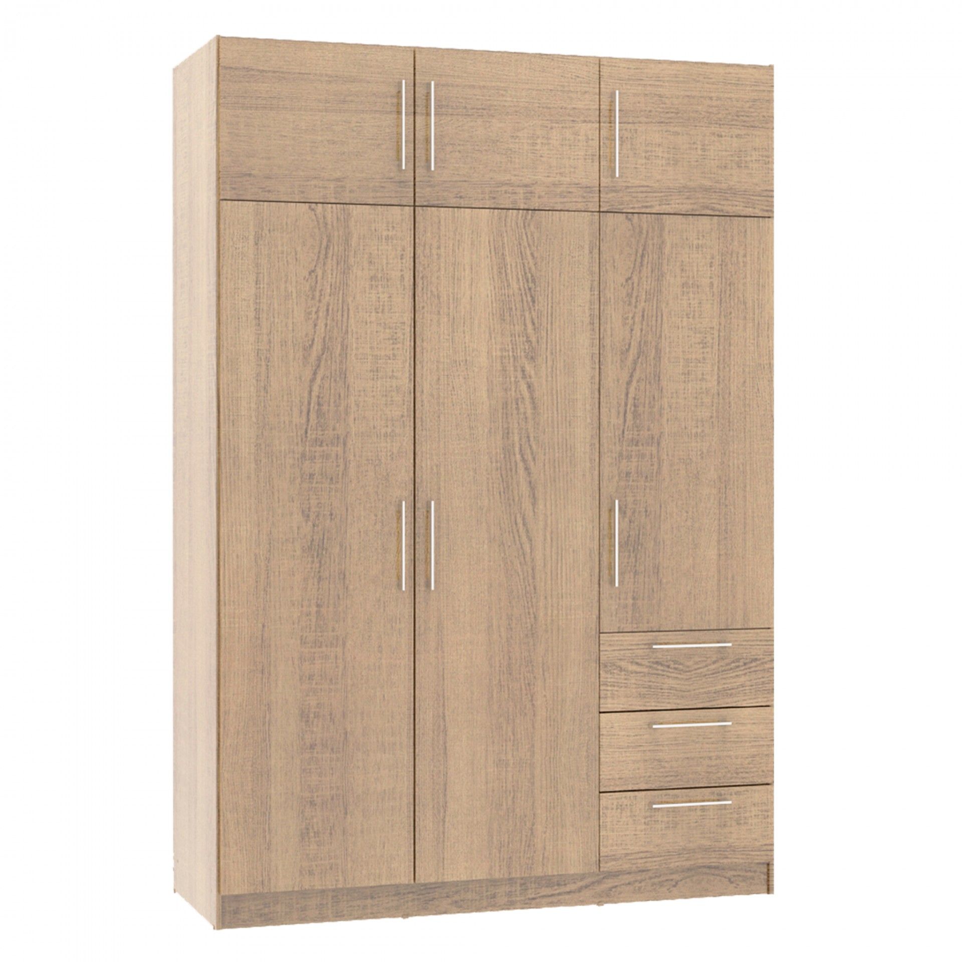Teckno Wardrobe (6 Doors + 3 Drawers)