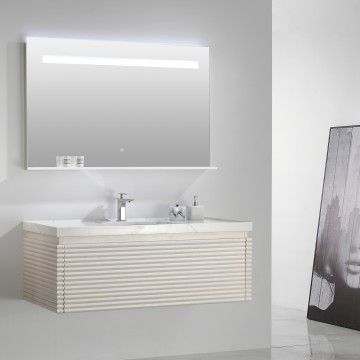 Ensemble de toilette Mackay avec miroir Ensemble de toilette Mackay avec miroir