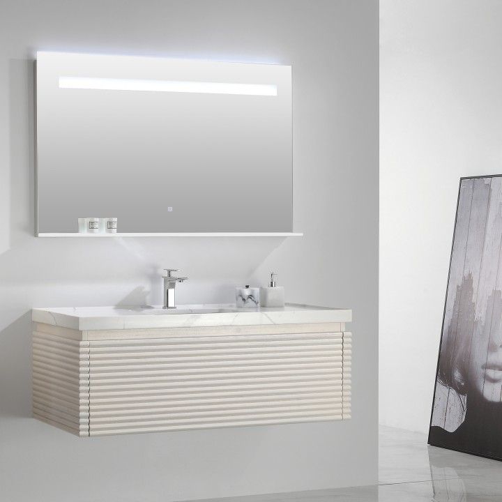 Ensemble de toilette Mackay avec miroir Ensemble de toilette Mackay avec miroir
