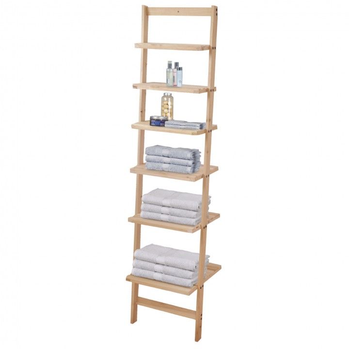 Basic WC shelf with 6 shelves Basic WC shelf with 6 shelves