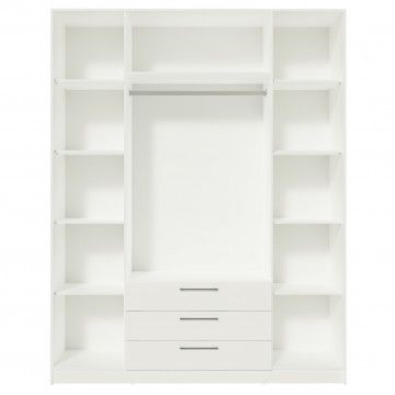 Armoire Teckno (4 portes + 3 tiroirs) Armoire Teckno (4 portes + 3 tiroirs)
