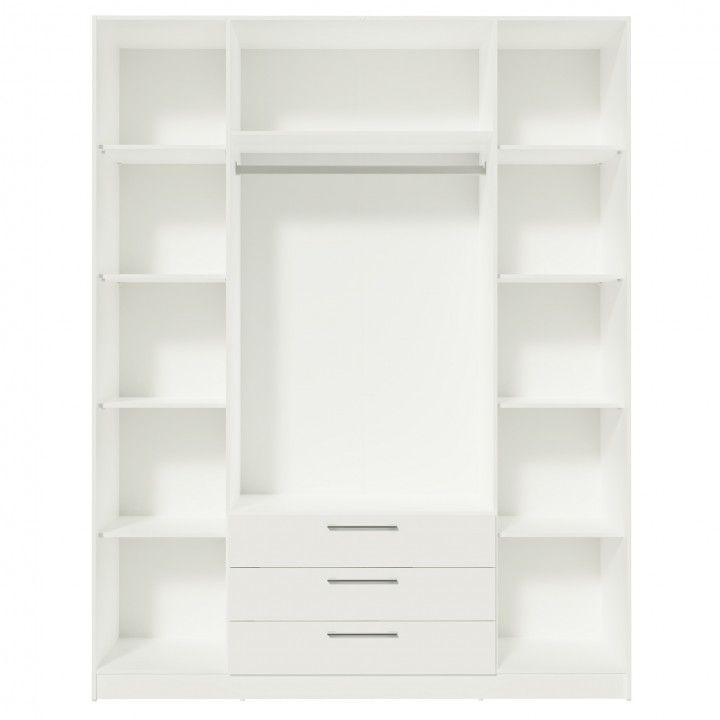 Armoire Teckno (4 portes + 3 tiroirs) Armoire Teckno (4 portes + 3 tiroirs)