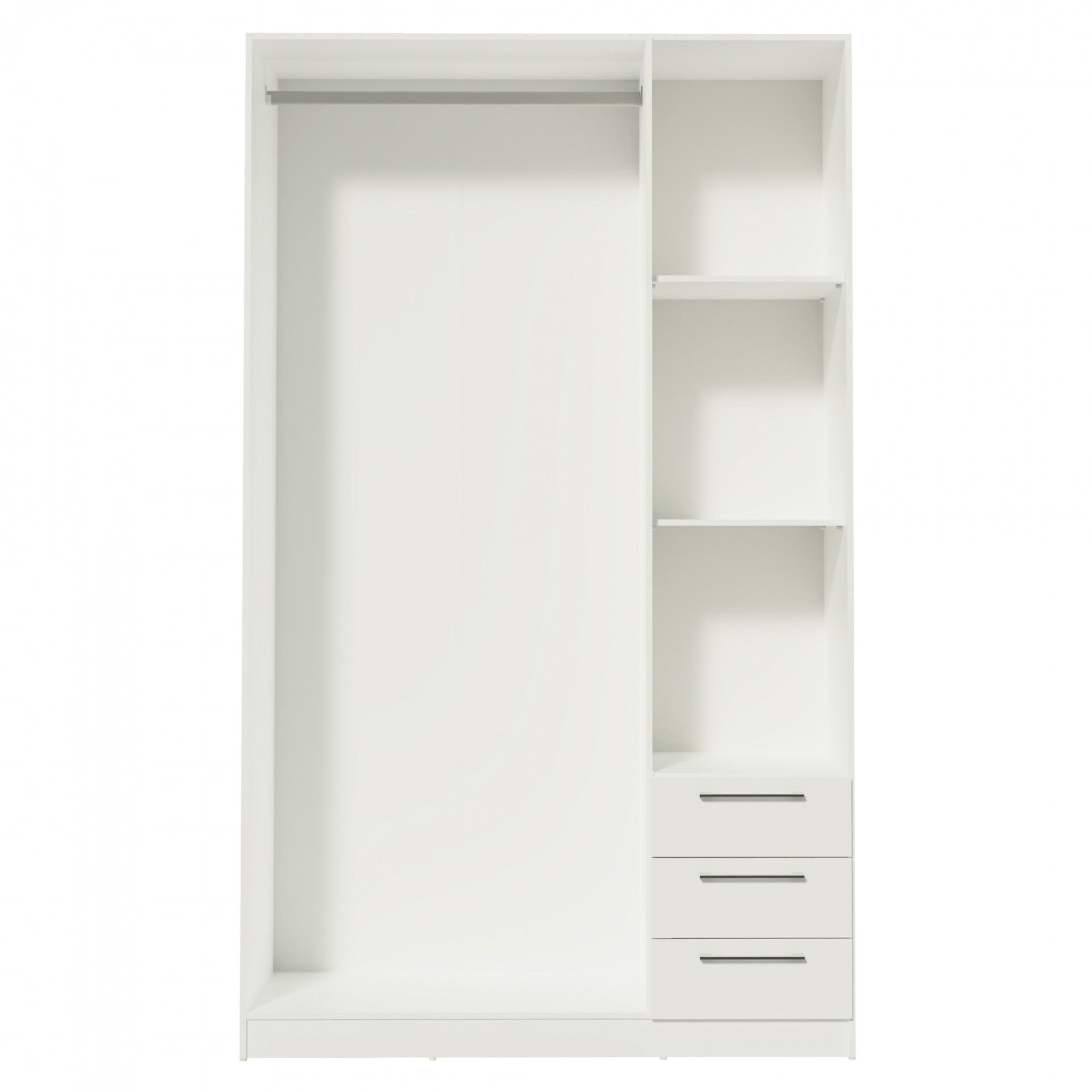 Teckno Wardrobe (3 Doors + 3 Drawers)