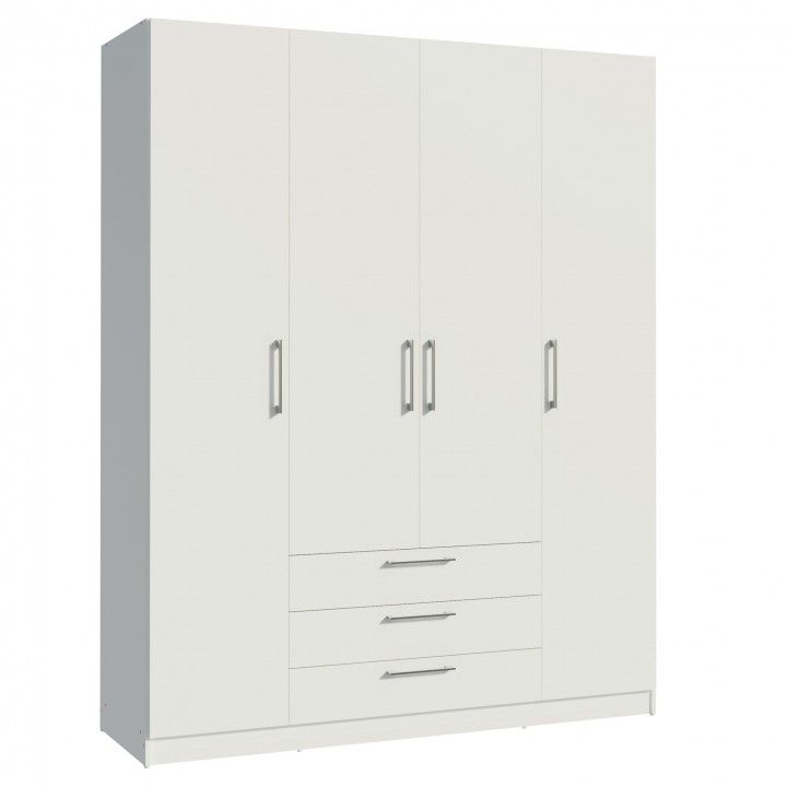 Armoire Teckno (4 portes + 3 tiroirs) Armoire Teckno (4 portes + 3 tiroirs)
