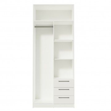 Armoire Teckno (2 portes + 3 tiroirs) Armoire Teckno (2 portes + 3 tiroirs)