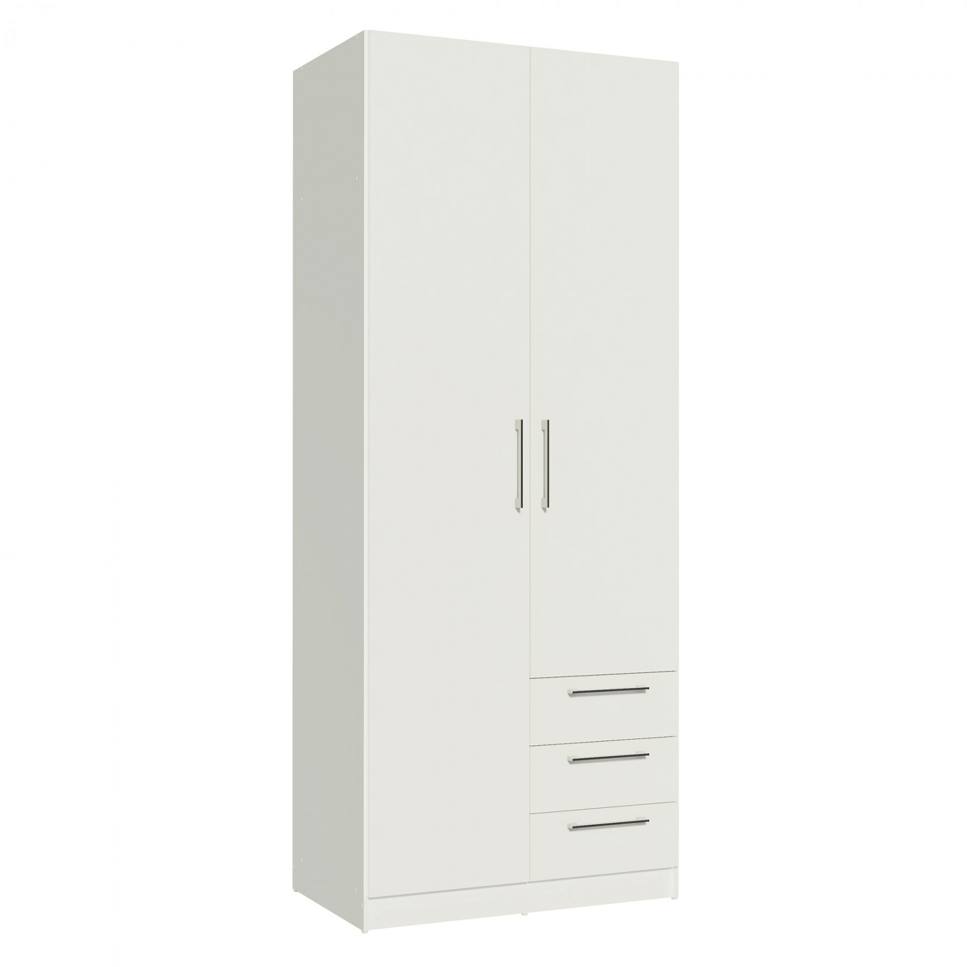 Armoire Teckno (2 portes + 3 tiroirs)