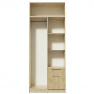 Armario Teckno (2 Puertas + 3 Cajones) Armario Teckno (2 Puertas + 3 Cajones)