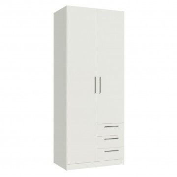 Armoire Teckno (2 portes + 3 tiroirs) Armoire Teckno (2 portes + 3 tiroirs)