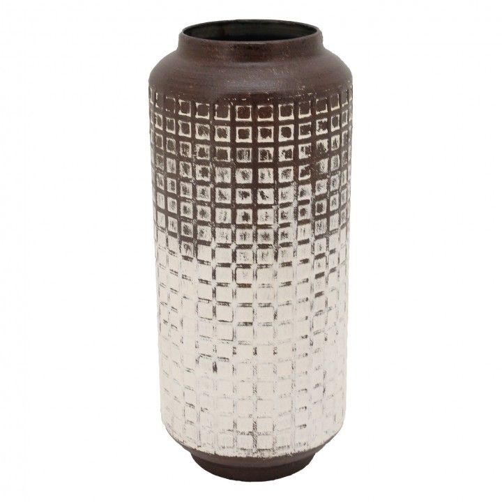 Vase carré rustique décoratif Vase carré rustique décoratif