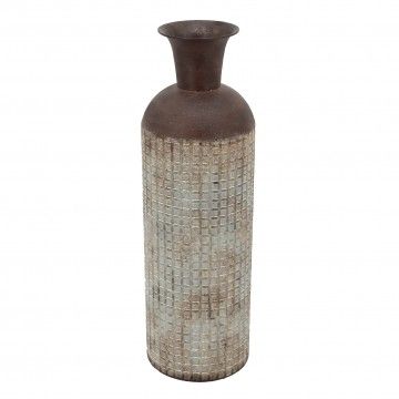 Vase décoratif en argent / rustique Vase décoratif en argent / rustique