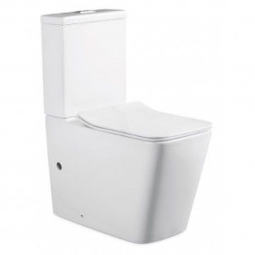 Treviso Compact Toilet with Tank and Top Treviso Compact Toilet with Tank and Top