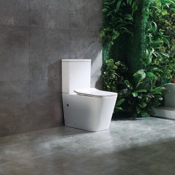 Treviso Compact Toilet with Tank and Top Treviso Compact Toilet with Tank and Top