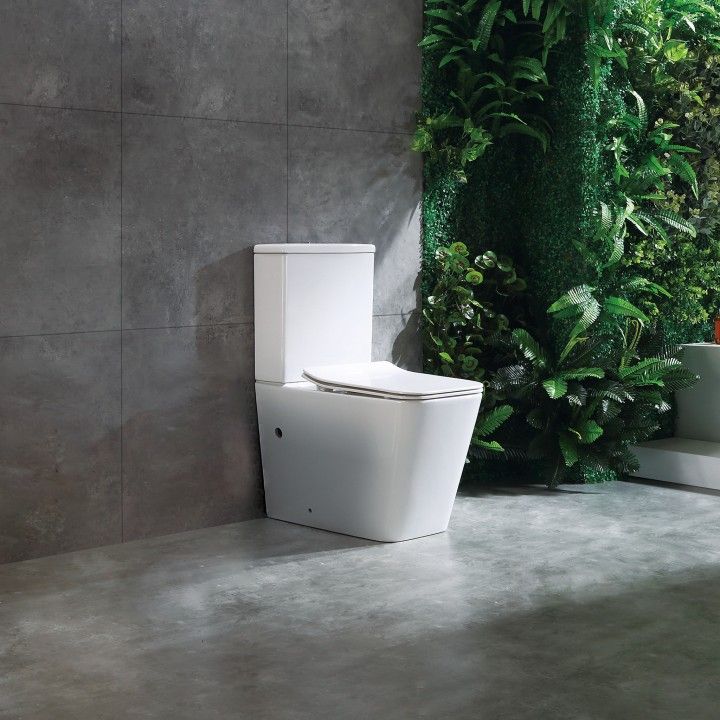 Treviso Compact Toilet with Tank and Top Treviso Compact Toilet with Tank and Top
