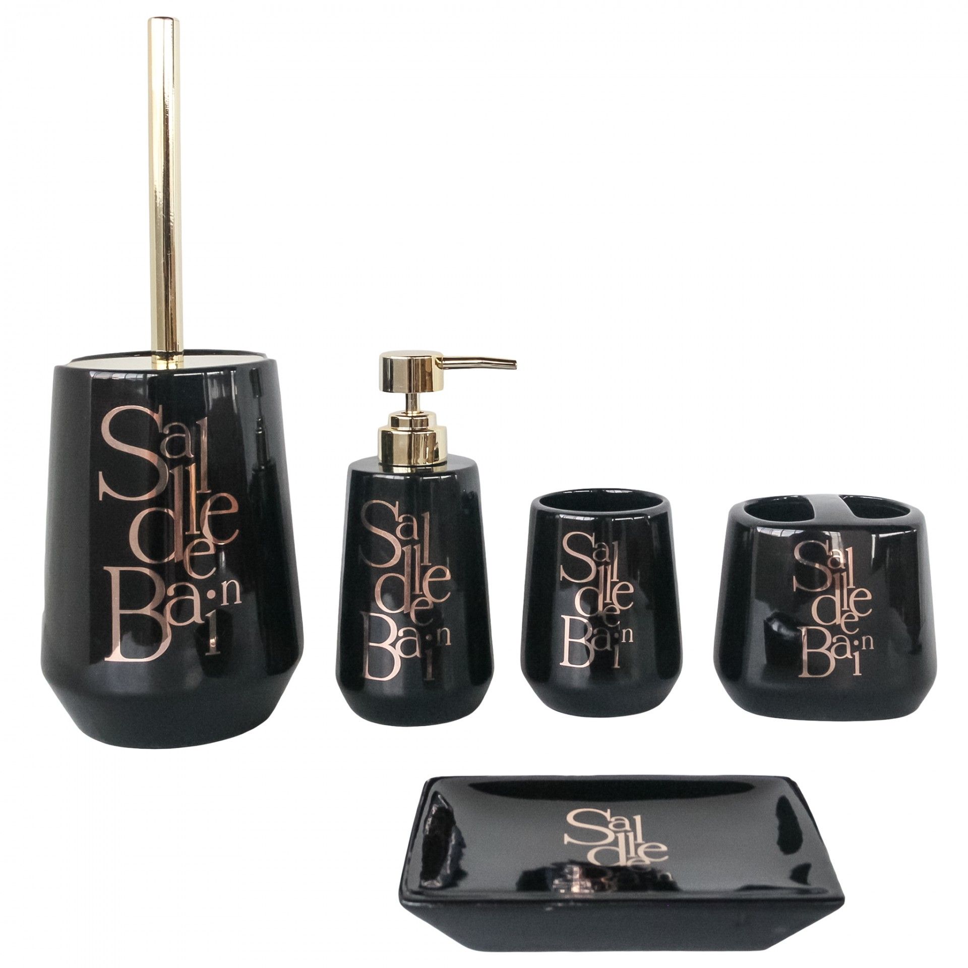 5 Piece Toilet Set Salle Bain