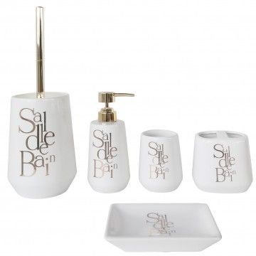 Ensemble de toilette 5 pièces Salle Bain Ensemble de toilette 5 pièces Salle Bain