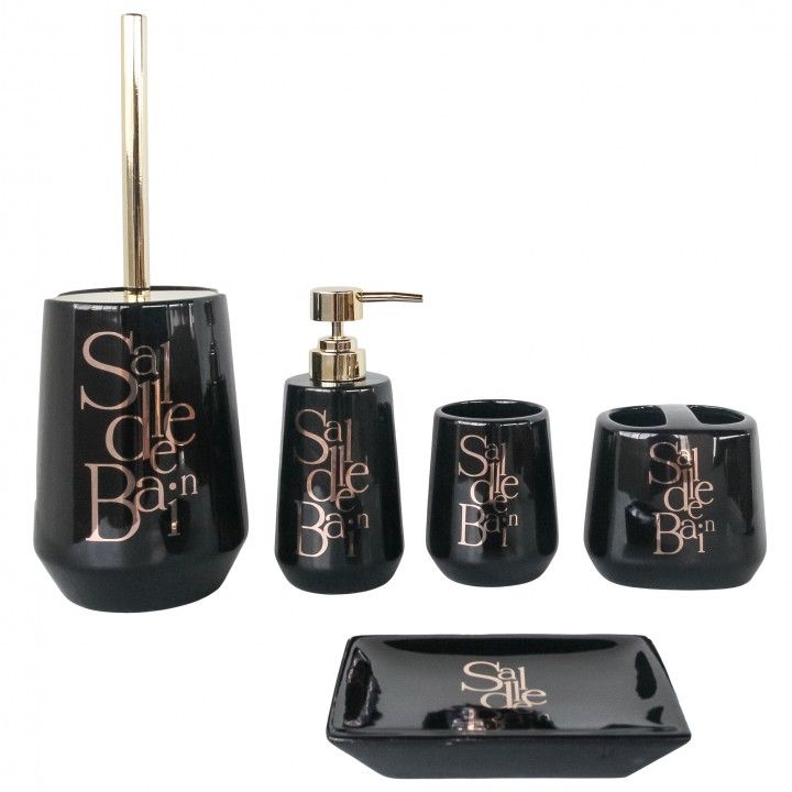 Ensemble de toilette 5 pièces Salle Bain Ensemble de toilette 5 pièces Salle Bain