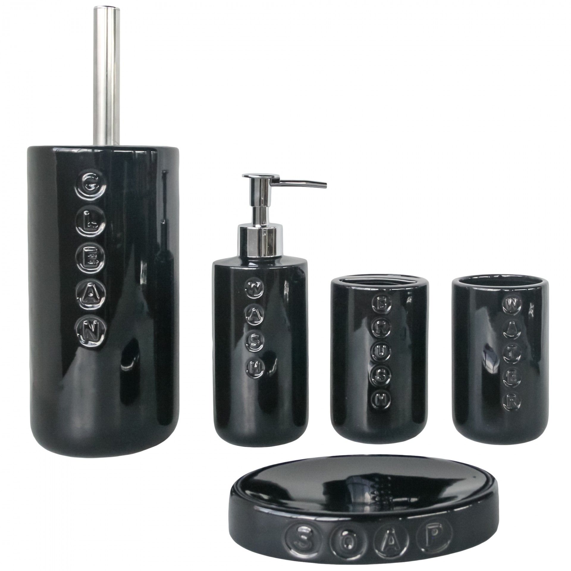 Conjunto WC com 5 Peças Shiny